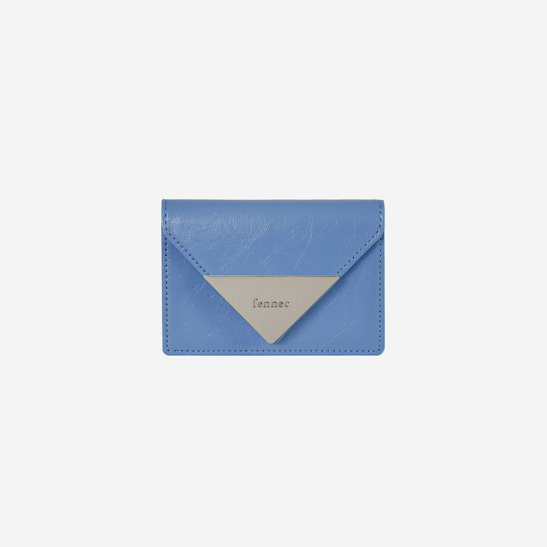 페넥 크링클 트라이앵글 아코디언 포켓 스틸 블루(Fennec Steel Crinkle Triangle Accordion Pocket Steel Blue)
