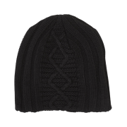 Hatchingroom Jacquard Big Beanie Black