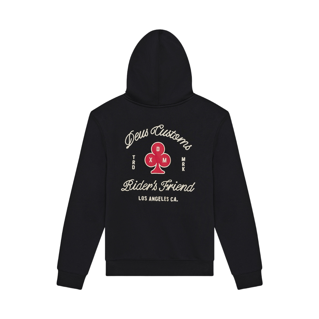 데우스 엑스 마키나 바스토 집업 후드 블랙(Deus Ex Machina Basto Zip Up Hoodie Black)