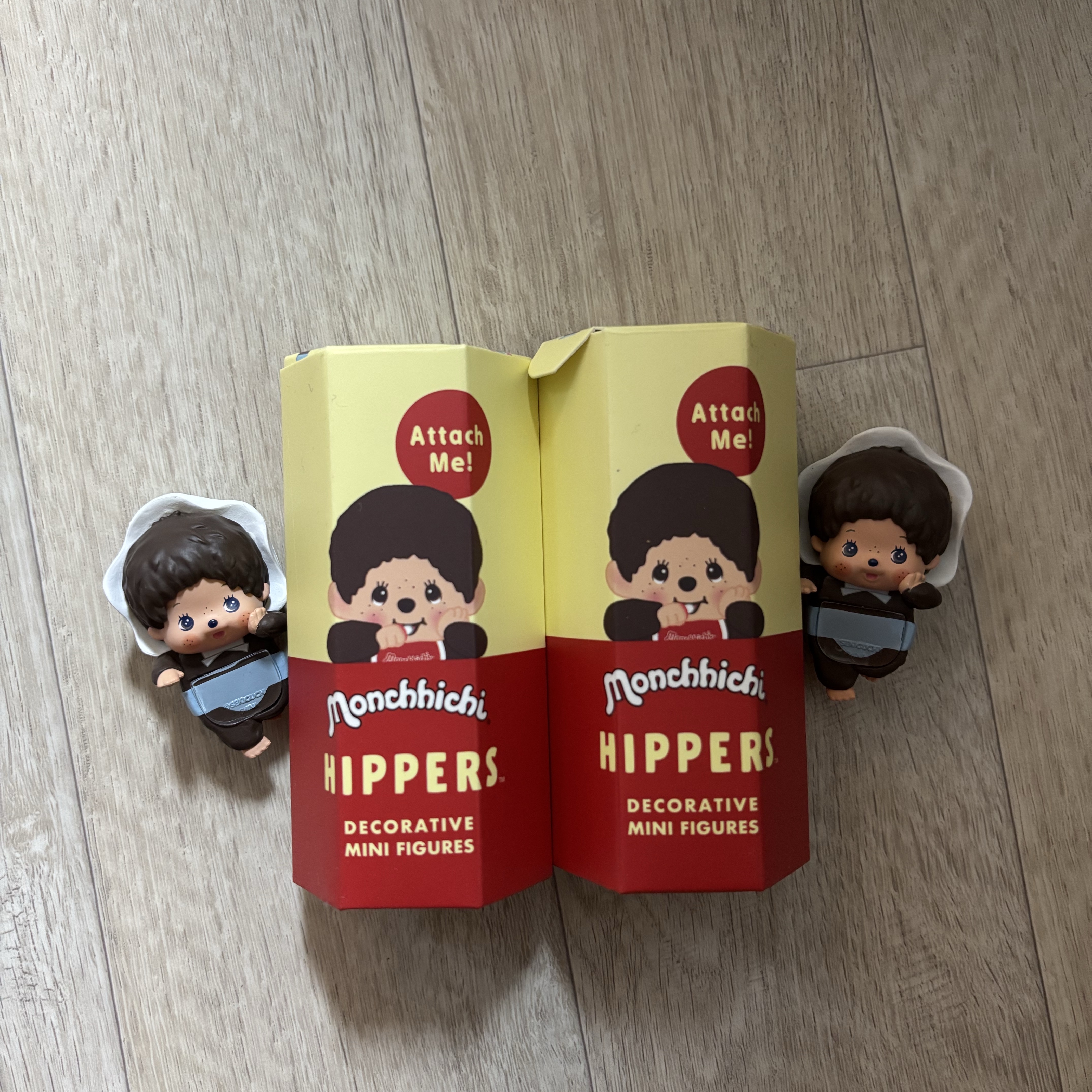 Sonny Angel x Monchhichi Hippers Sealed Case (1 Blind Boxes) 착용 스타일