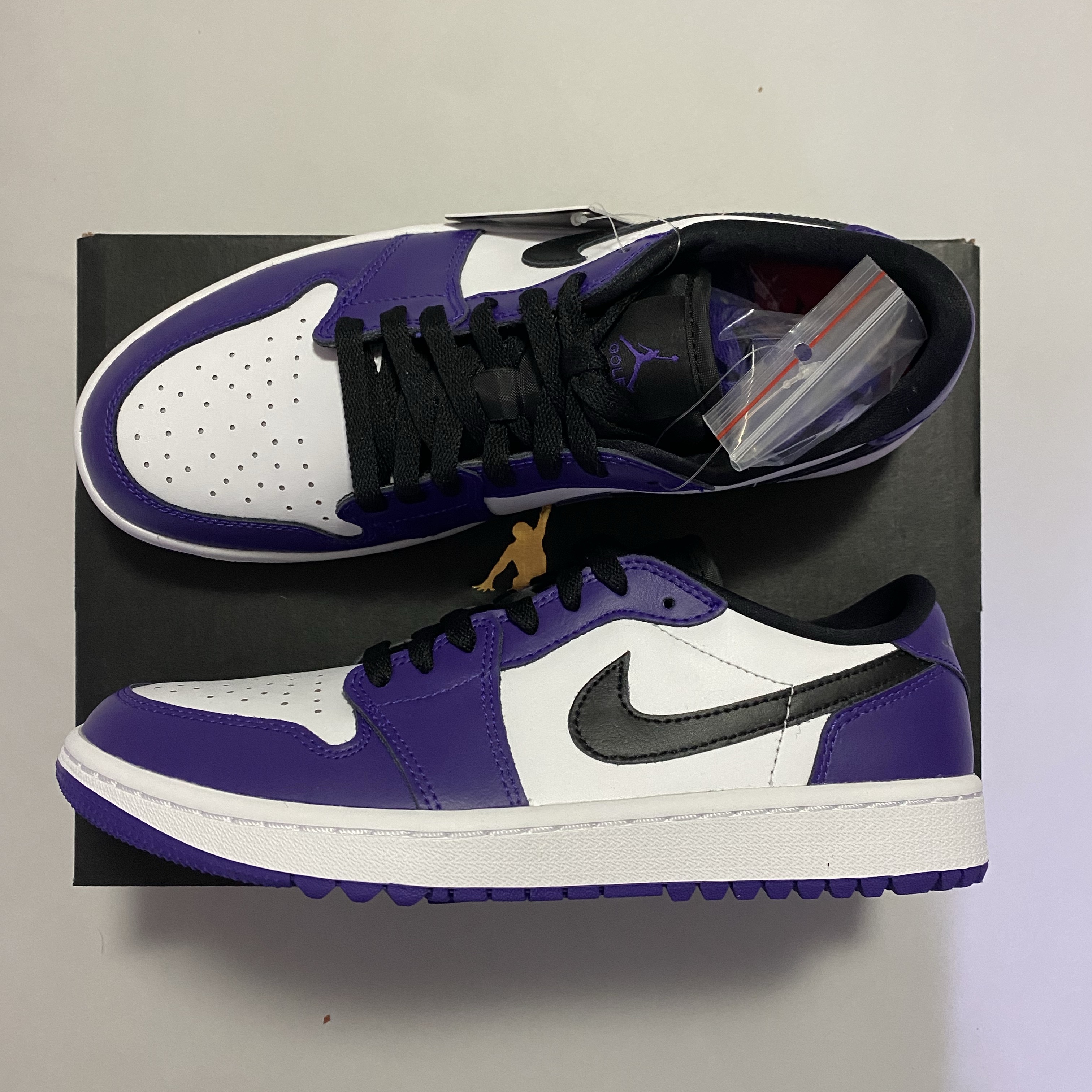 Jordan 1 Low Golf Court Purple 착용 스타일