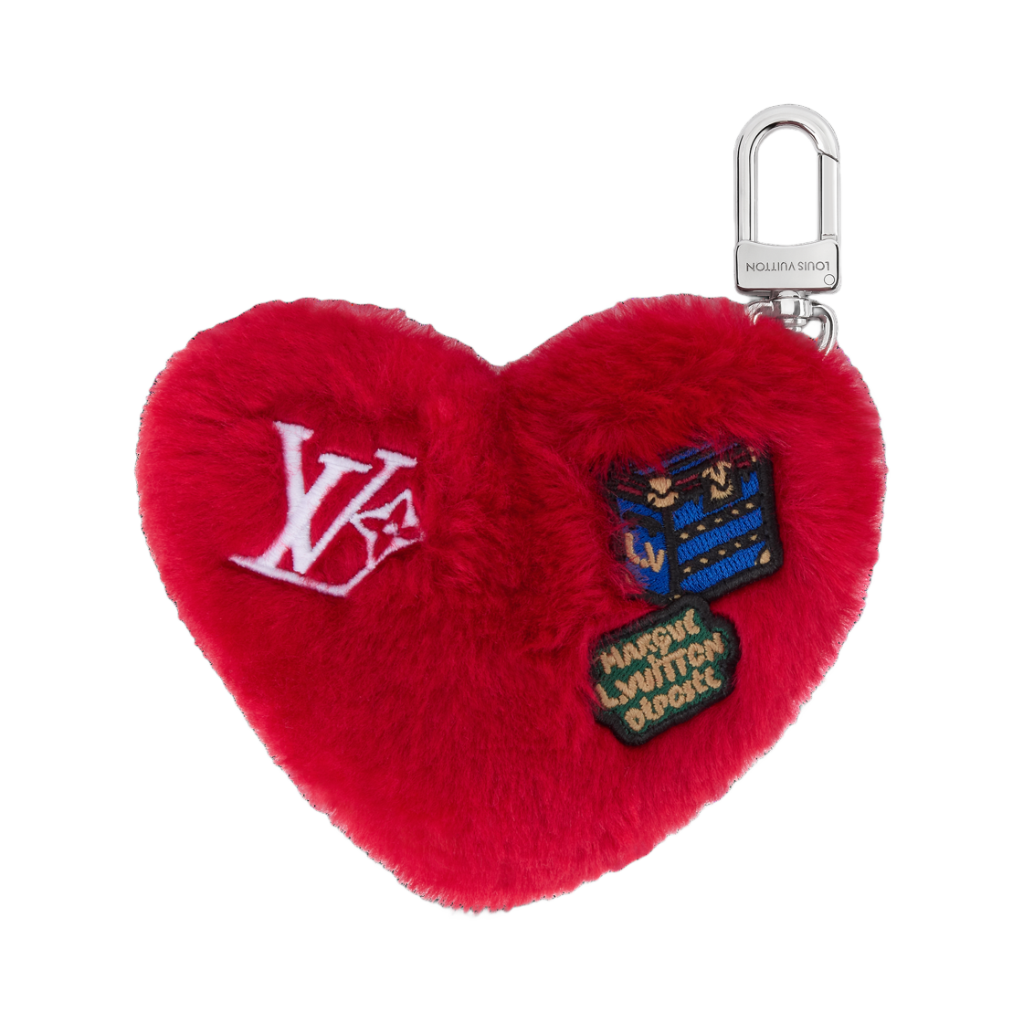 루이비통 LV 럭키 하트 백 참 레드(Louis Vuitton LV Lucky Heart Bag Charm Red) - 1