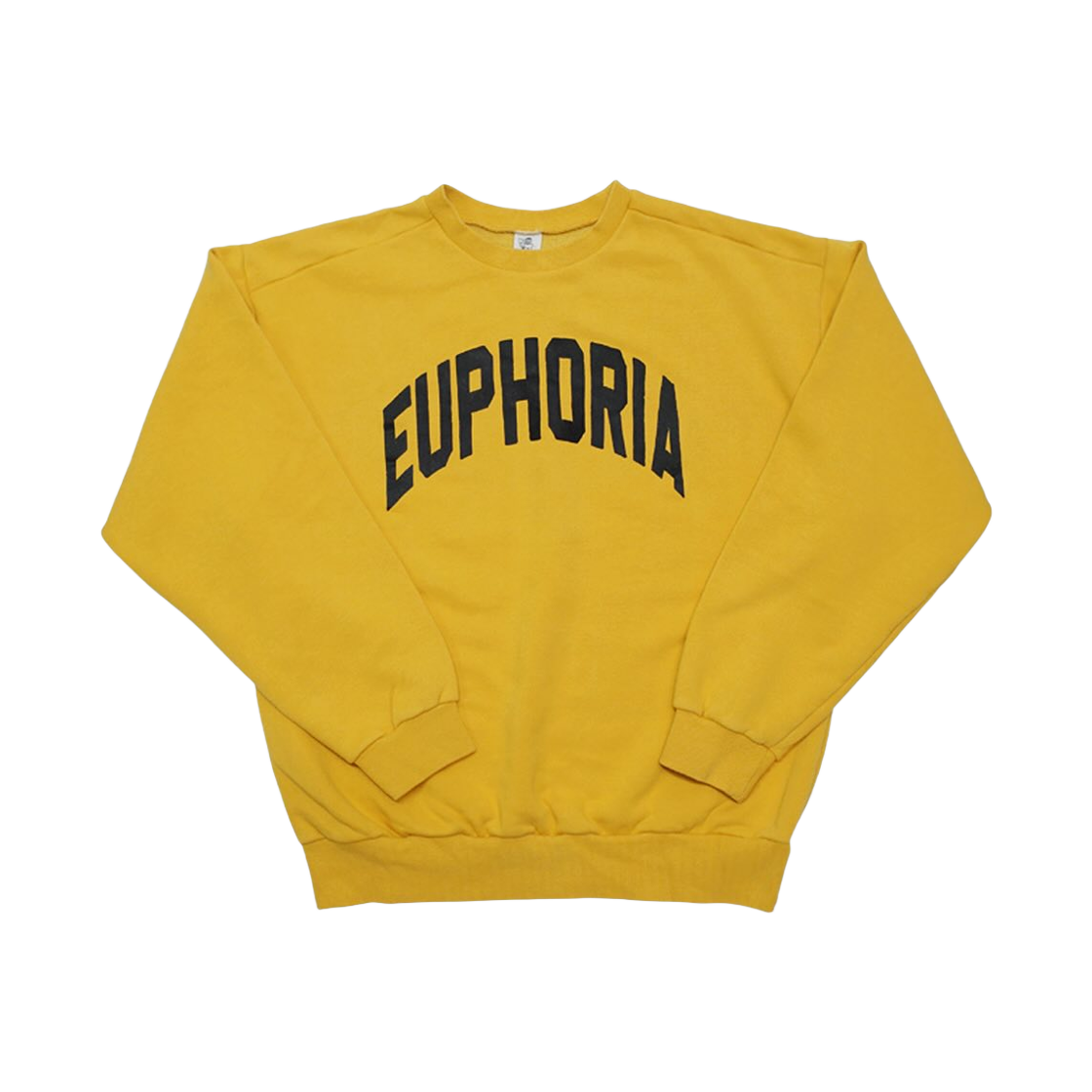 컬렉트 피시스 유포리아 스웨트셔츠 옐로우(Collect Pieces Euphoria Sweatshirt Yellow)