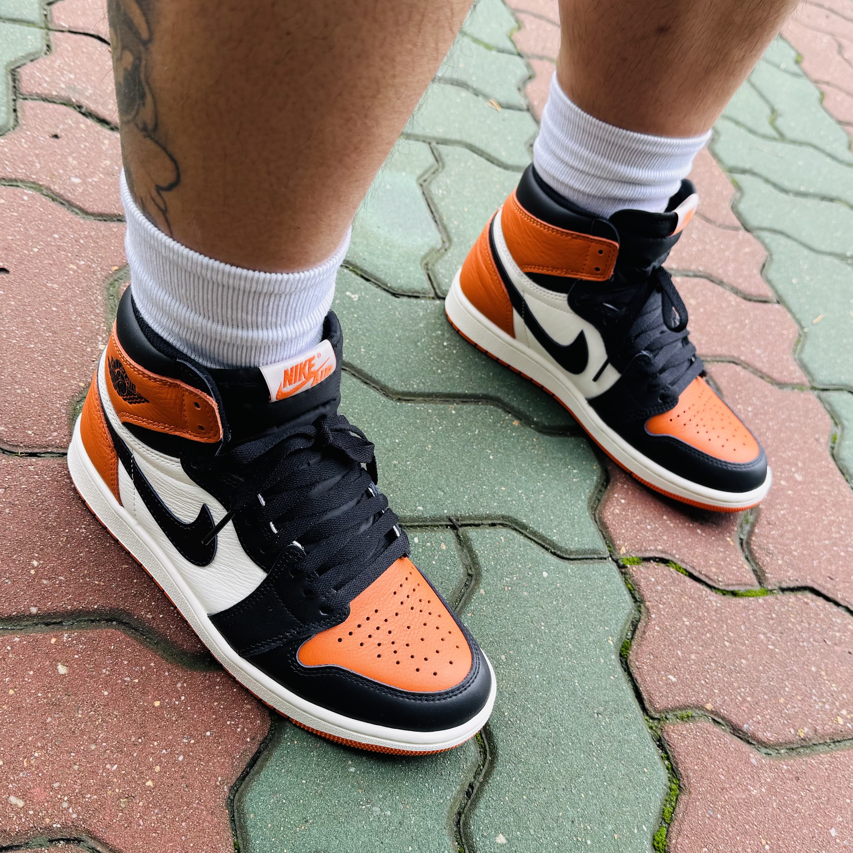 Jordan 1 Retro High OG Shattered Backboard 착용 스타일 - 1