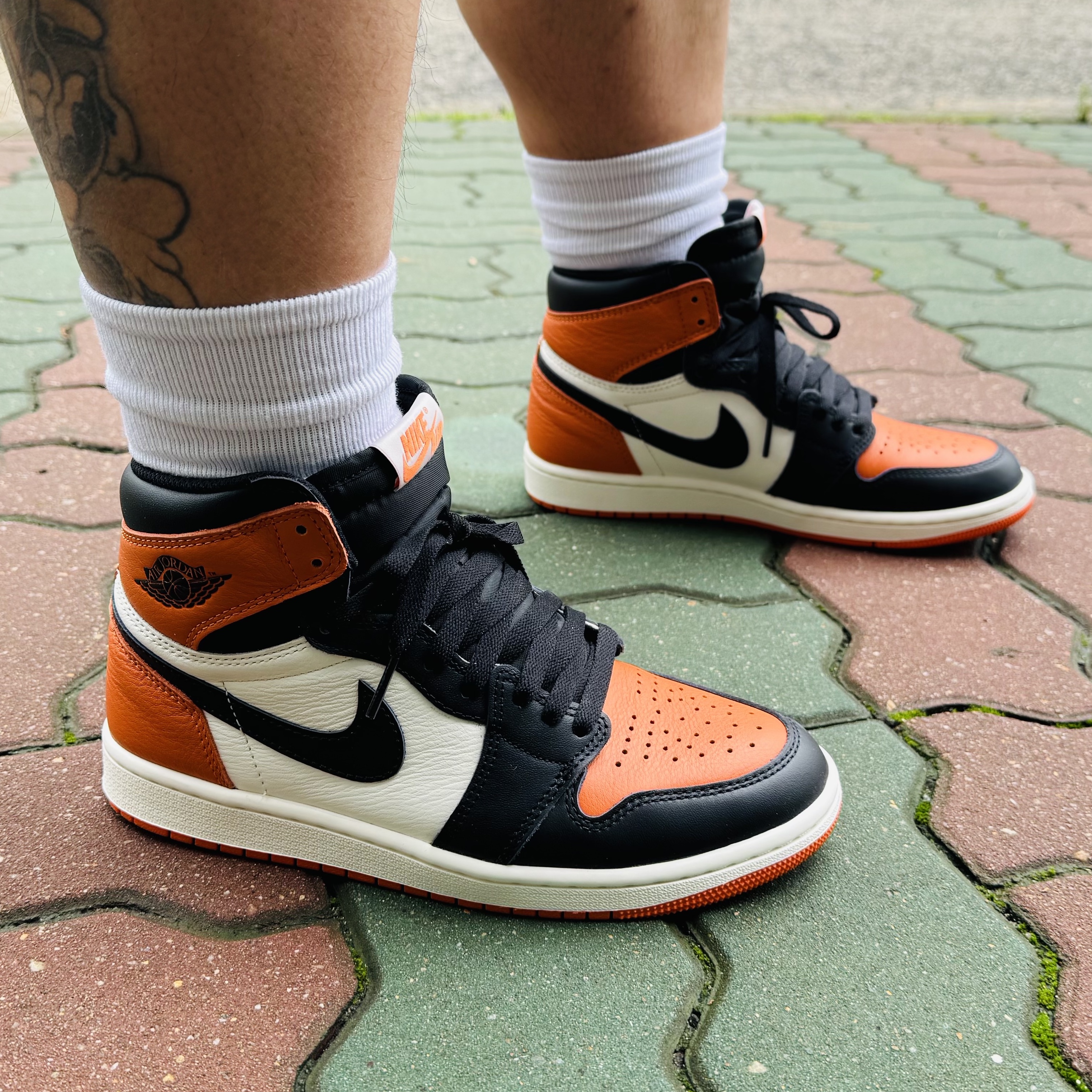 Jordan 1 Retro High OG Shattered Backboard 착용 스타일 - 2