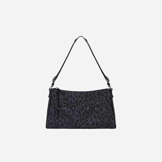 FB1SB01LBF Fennec Bash Bag Leopard Black