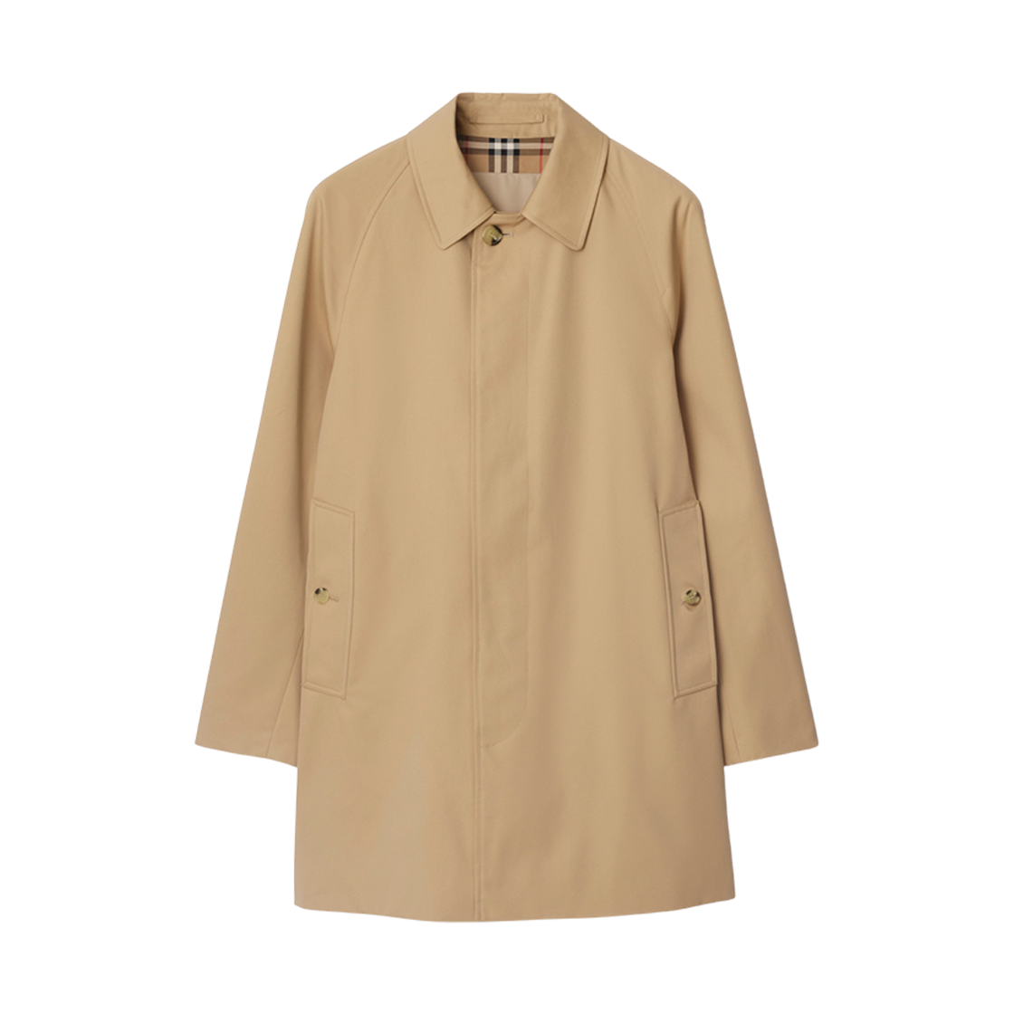 버버리 숏 캠든 헤리티지 카 코트 허니(Burberry Short Camden Heritage Car Coat Honey) - 1