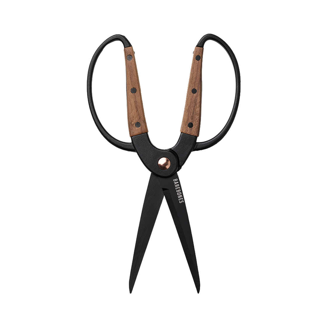 P0000CRN Barebones Garden Scissors Walnut