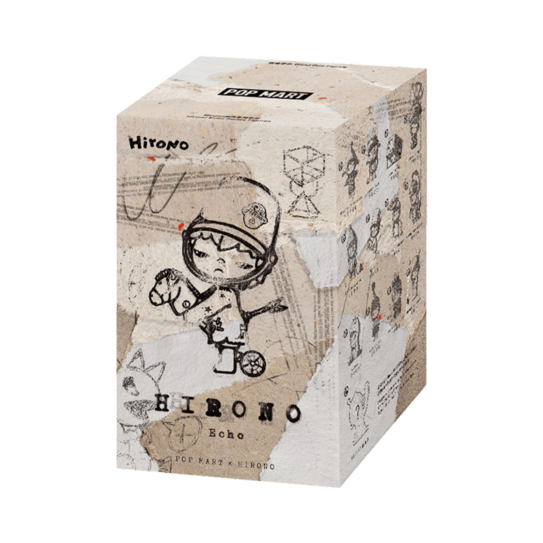 팝마트 히로노 에코 시리즈 피규어 미개봉 랜덤박스 (1개입)(Pop Mart Hirono Echo Series Figures Sealed Case (1 Blind Box))