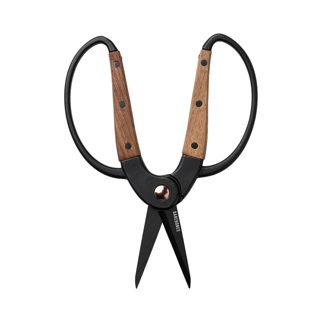 P0000CRN Barebones Garden Scissors Walnut