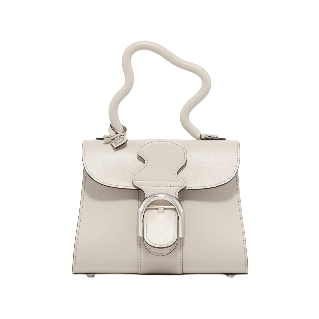AA0738AAM040JPA Delvaux Brillant Mini Wavy Box Calf Mistral