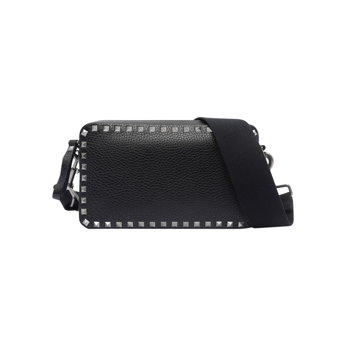 B0704TED0NO Valentino Rockstud Crossbody Bag Black