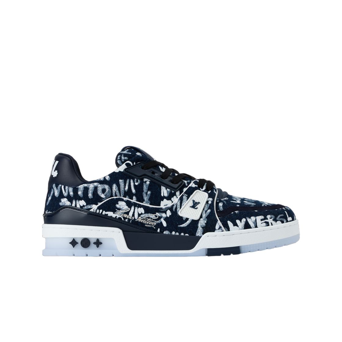 루이비통 LV 트레이너 스니커즈 블루(Louis Vuitton LV Trainer Sneakers Blue) - 1