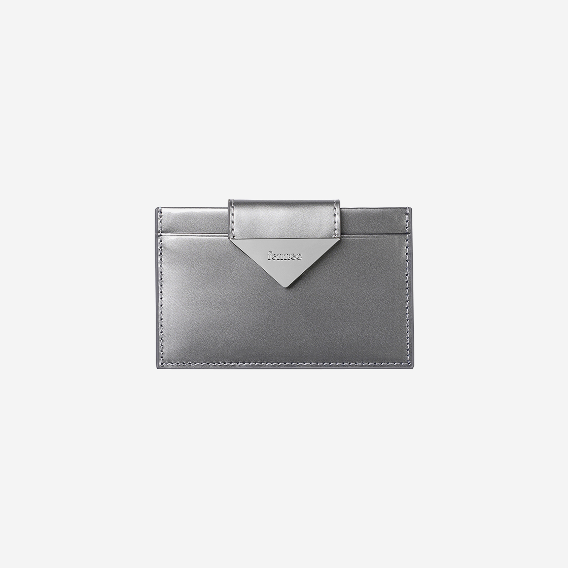 페넥 트라이앵글 브릿지 카드 홀더 틴 실버(Fennec Triangle Bridge Card Tin Silver)