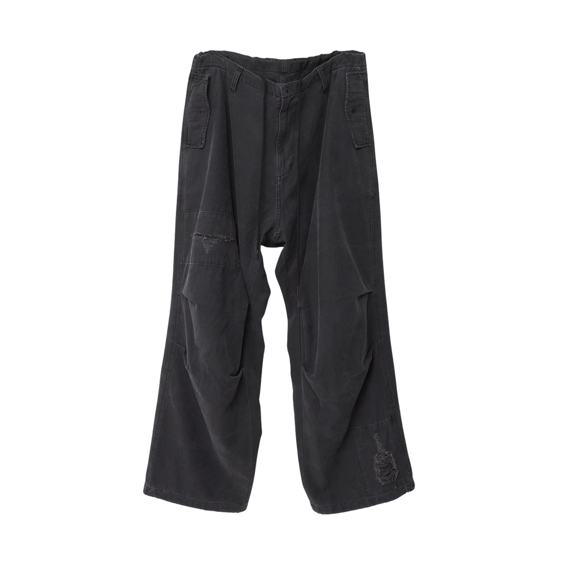 해칭룸 스노우 진 오버 다이드 카모 퍼플 차콜(Hatchingroom Snow Jeans Over Dyed Camo Purple Charcoal) - 1