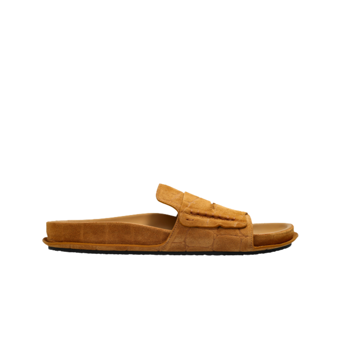 (W) 자크뮈스 라 코헤지에 모카신 샌들 카멜((W) Jacquemus La Croisiere Mocassin Sandal Camel)
