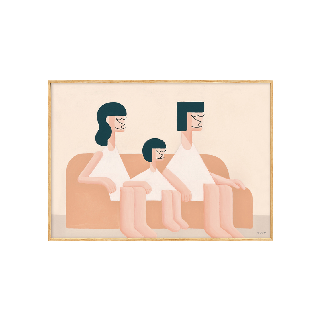 ARTBYHT0013_copy Print Bakery Yoon Hyungtaek, Fondness Family Oak