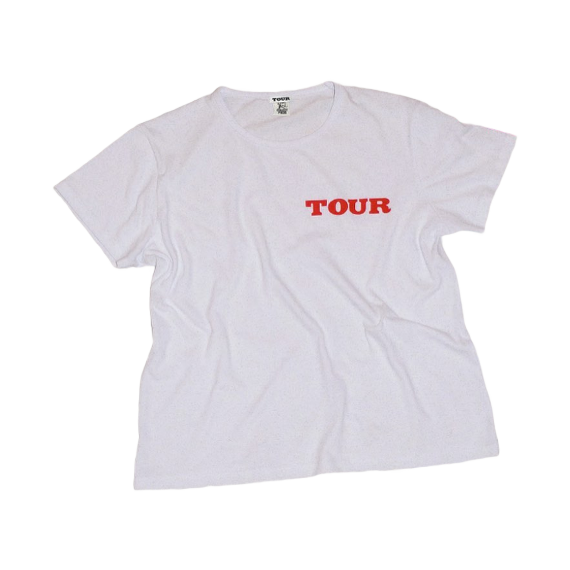 컬렉트 피시스 투어 티셔츠 화이트(Collect Pieces Tour T-Shirt White)