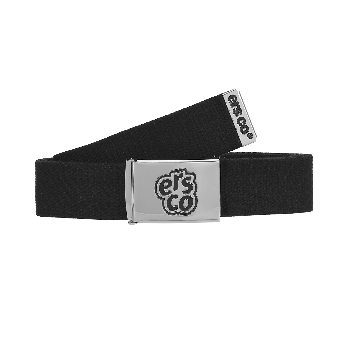 이알에스코 심장 로고 벨트 블랙(ersco Heart Logo Belt Black)