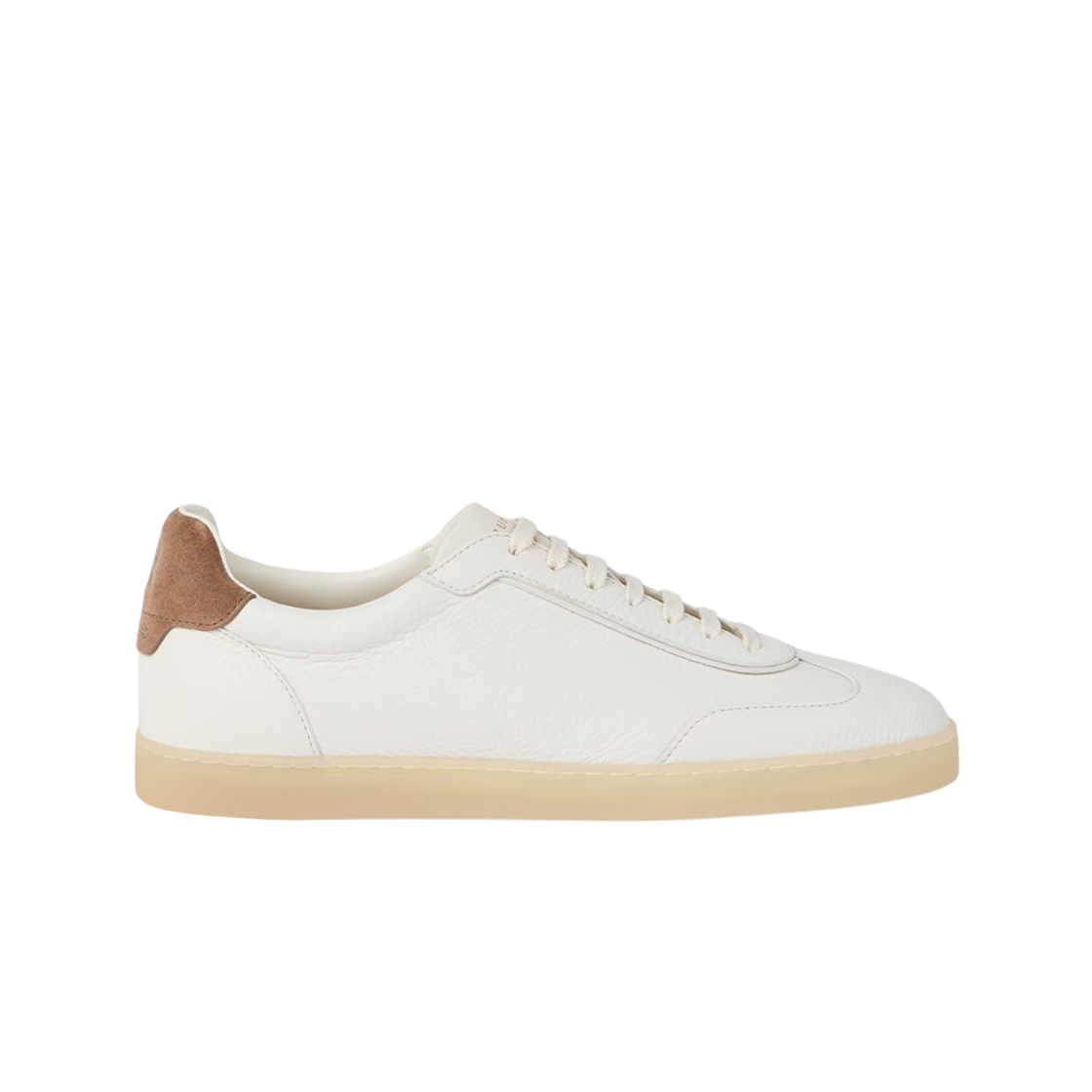 MZUKSGJ336-CZX01 Brunello Cucinelli Deerskin Sneakers Butter