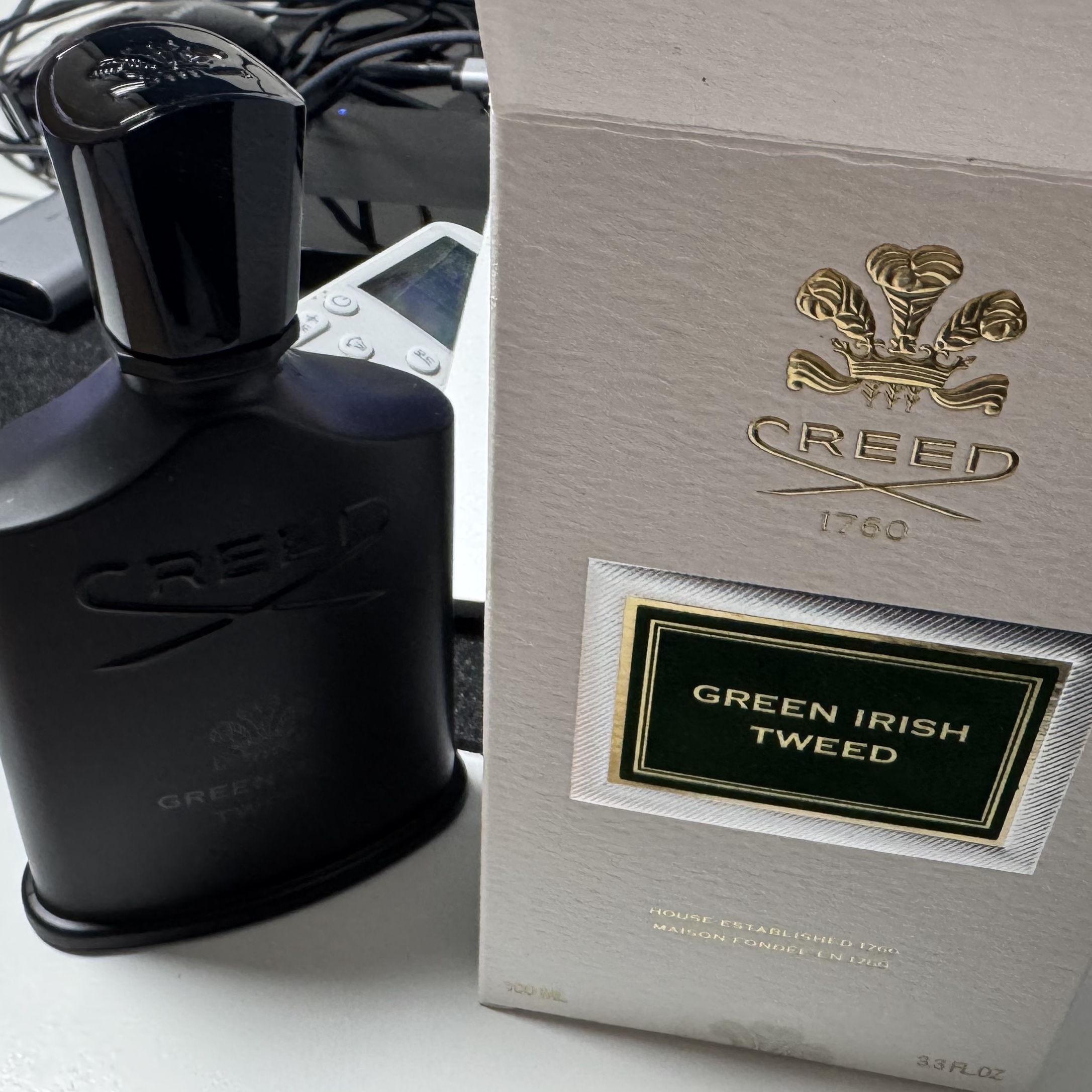 Creed Green Irish Tweed Eau De Parfum 100ml 착용 스타일