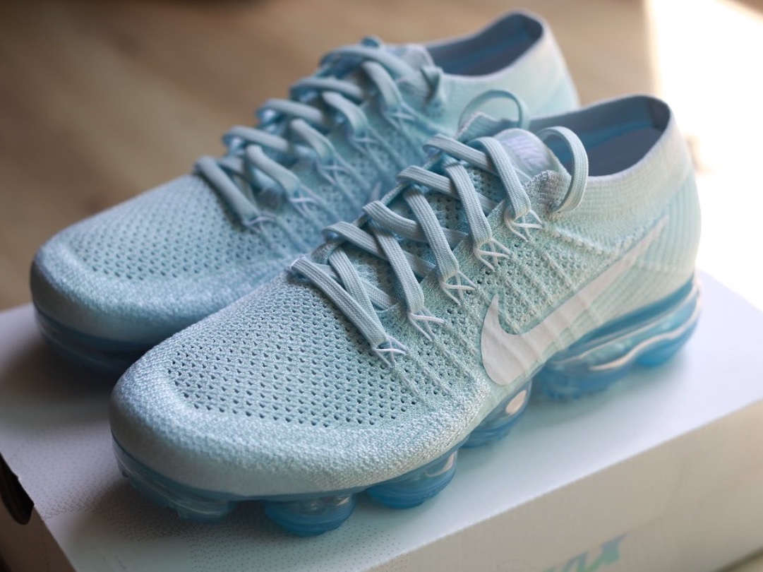 Nike Air VaporMax Glacier Blue 착용 스타일