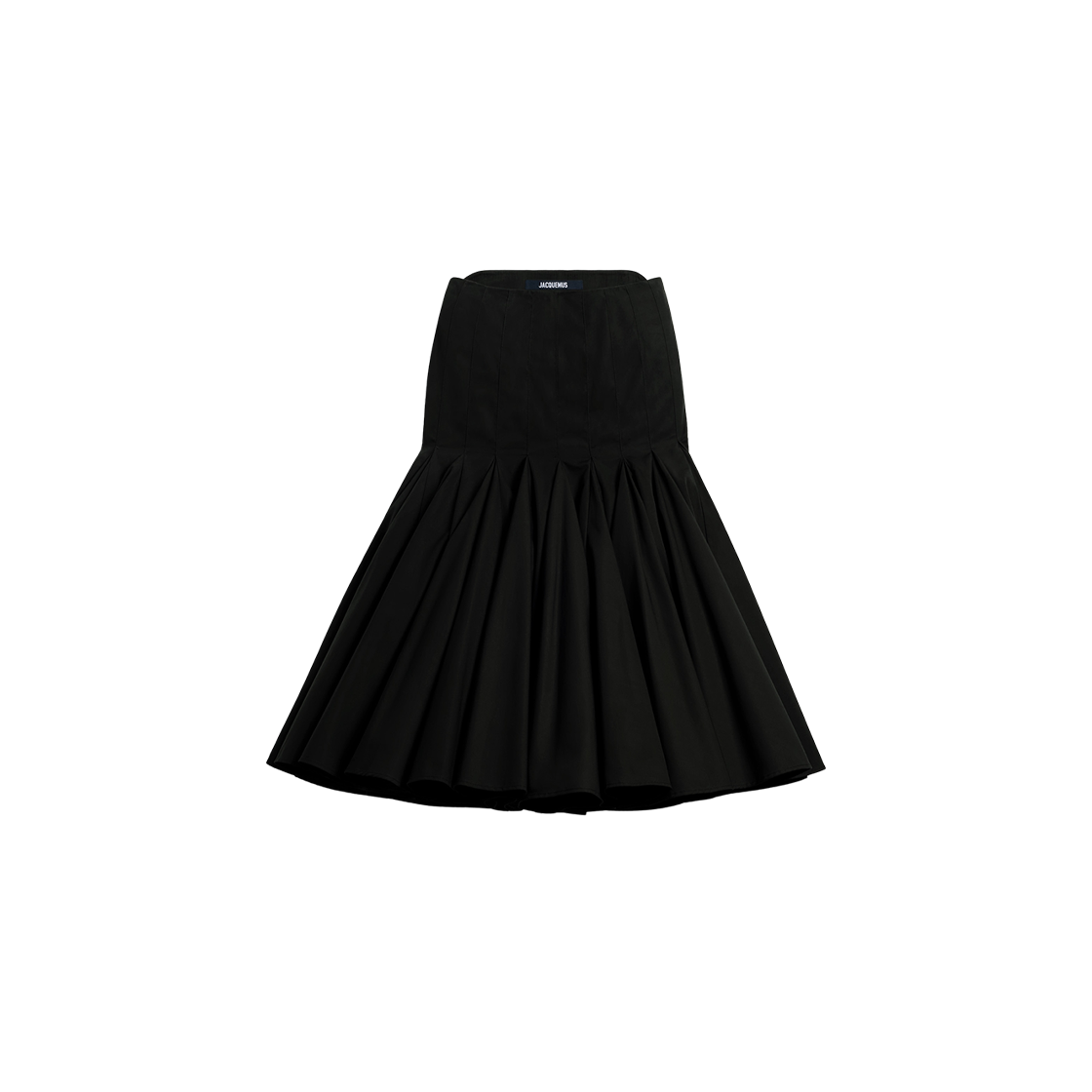 251SK076-1519-990 (W) Jacquemus La Croisiere The Agave Skirt Black