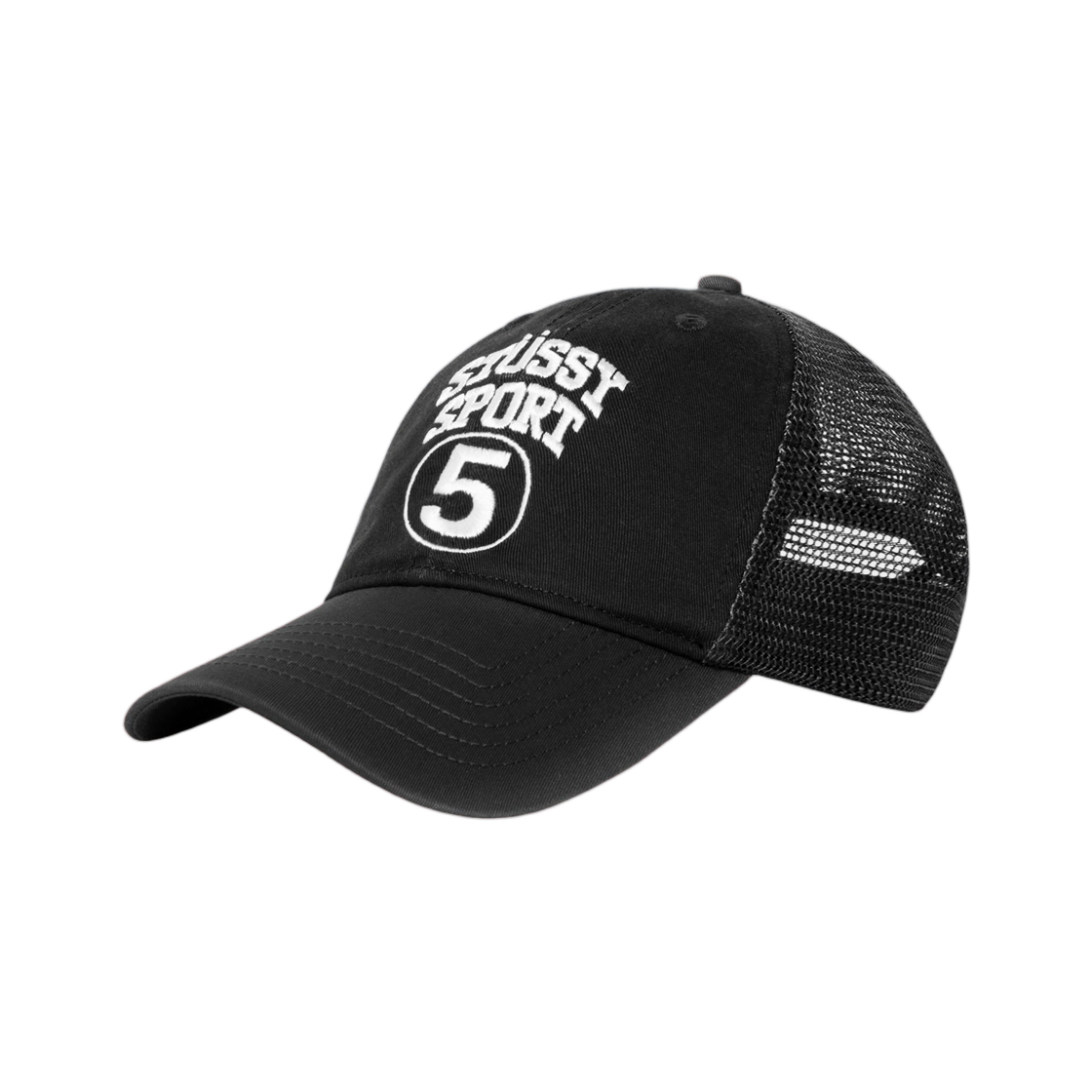 스투시 로우 프로파일 스포츠 5 스트랩백 블랙(Stussy Low Profile Sport 5 Strapback Black) - 2