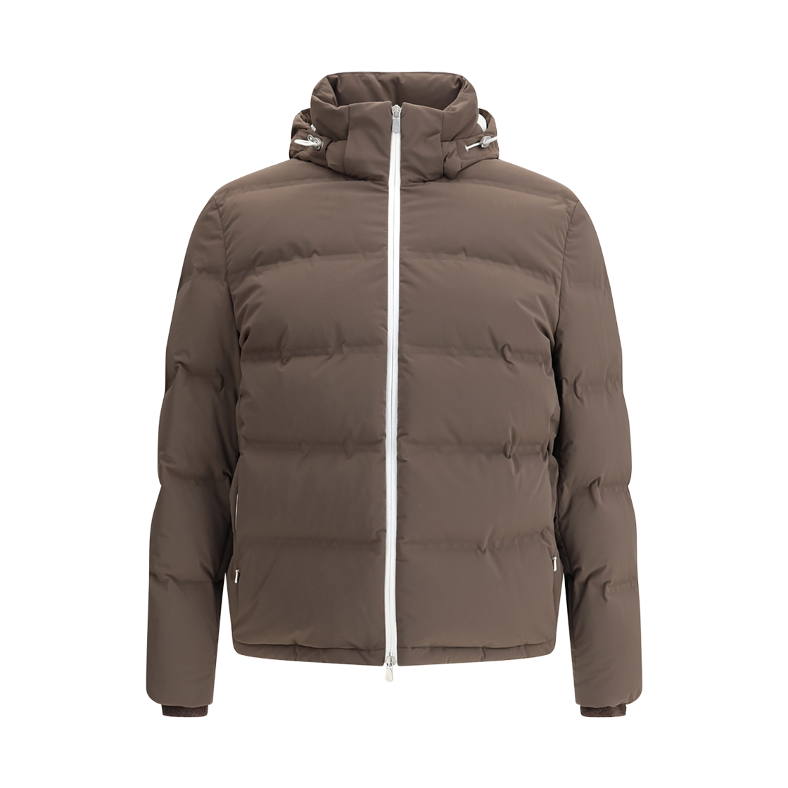 MM4911836-CTJ90 Brunello Cucinelli Nylon Down Jacket Brown