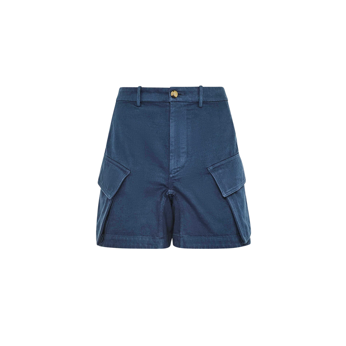SR0117PG1730770 (W) JW Anderson High Waisted Cargo Twill Shorts Light Wash