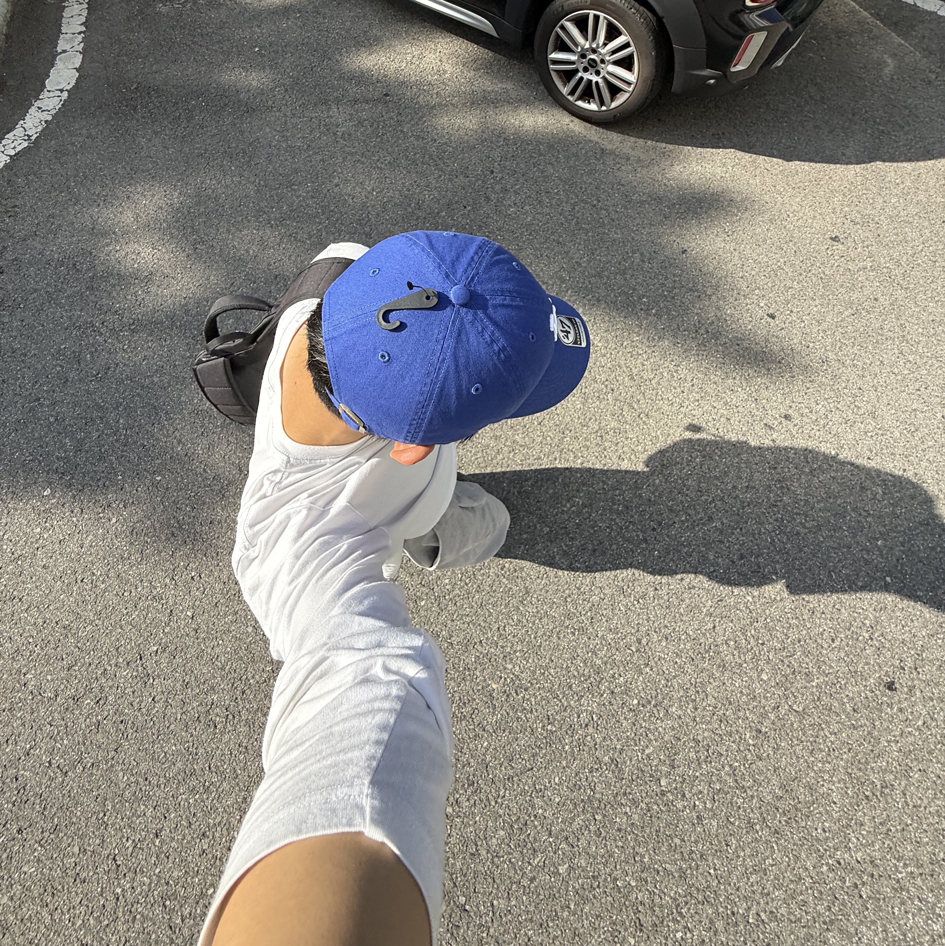 47 Brand LA Dodgers Clean Up Royal 착용 스타일