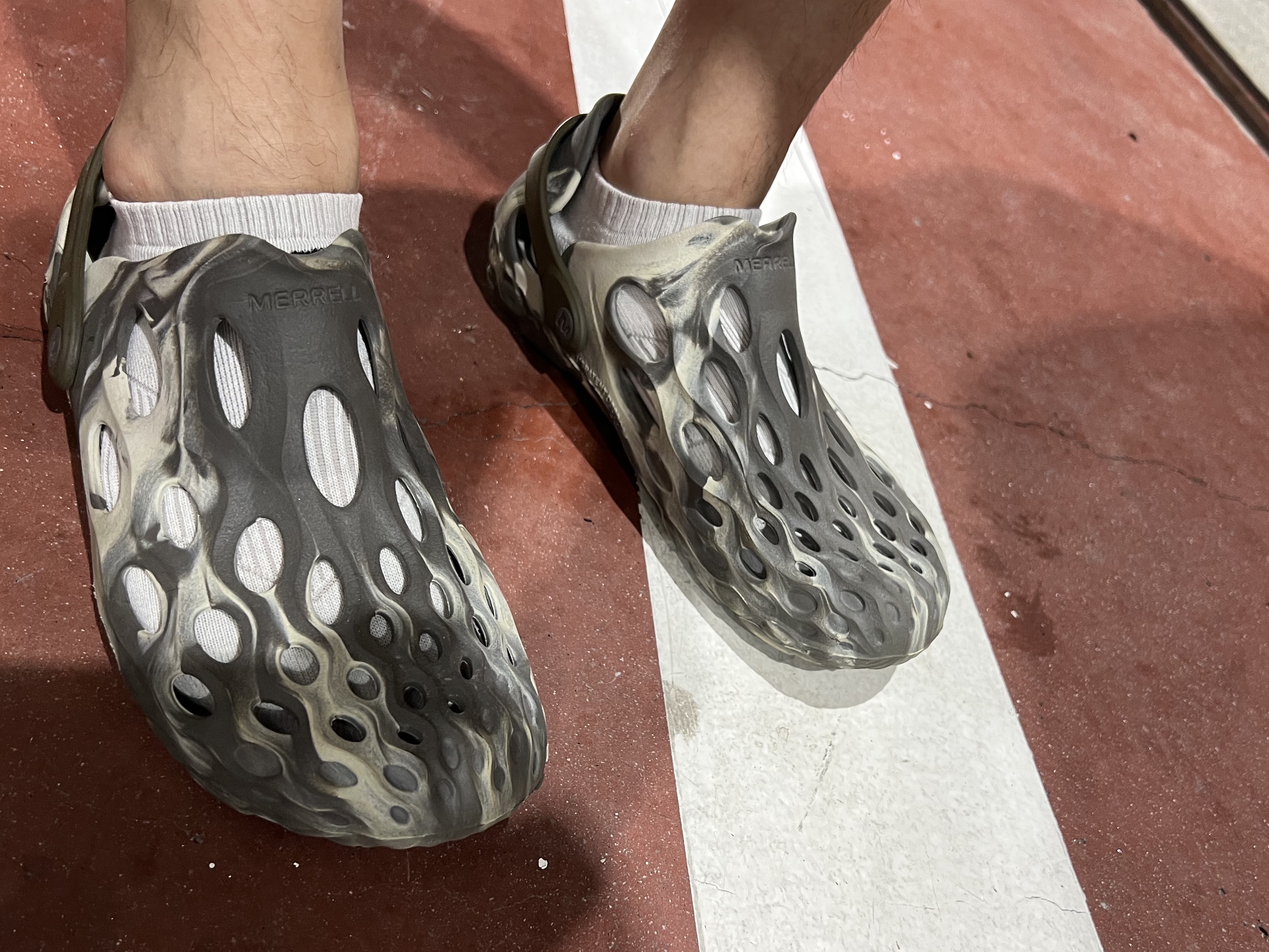 Merrell Hydro Moc Boulder 착용 스타일