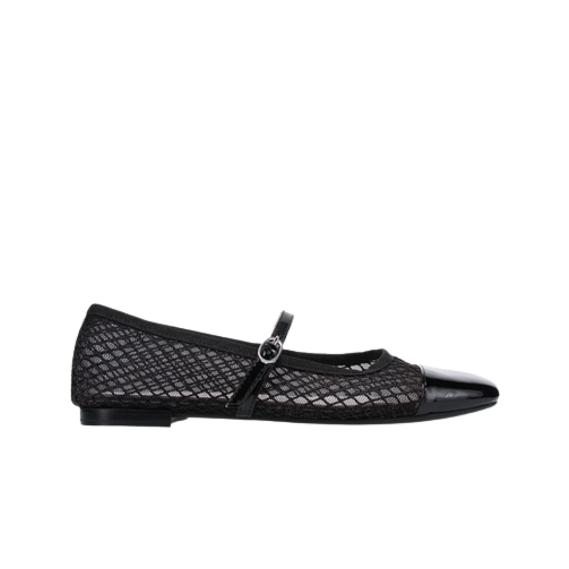 (W) 레페토 조지아나 메쉬 메리 제인 블랙((W) Repetto Georgiana Mesh Mary Janes Black) - 1