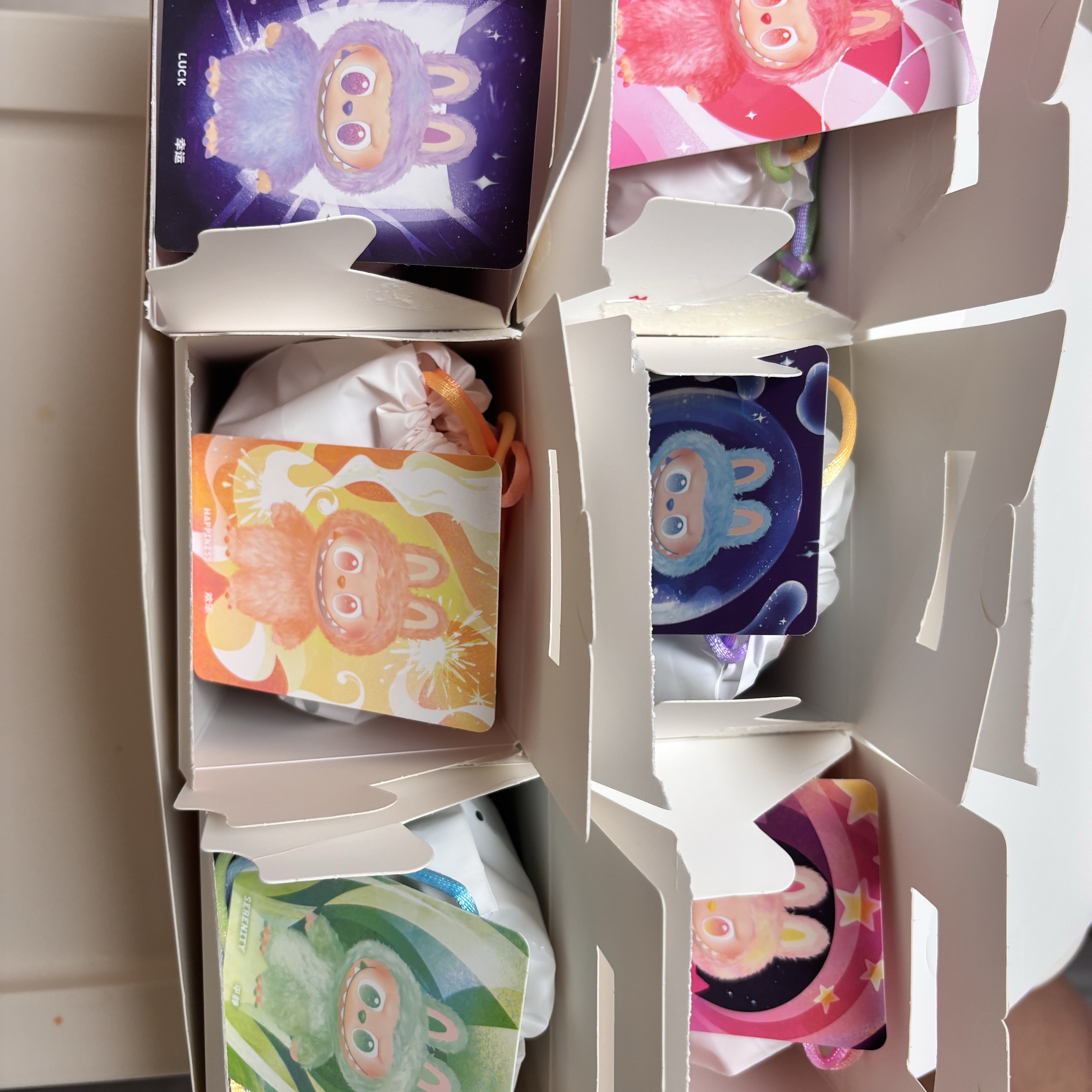 Pop Mart Labubu The Monsters Highlight Series Sealed Case (6 Blind Boxes) 착용 스타일