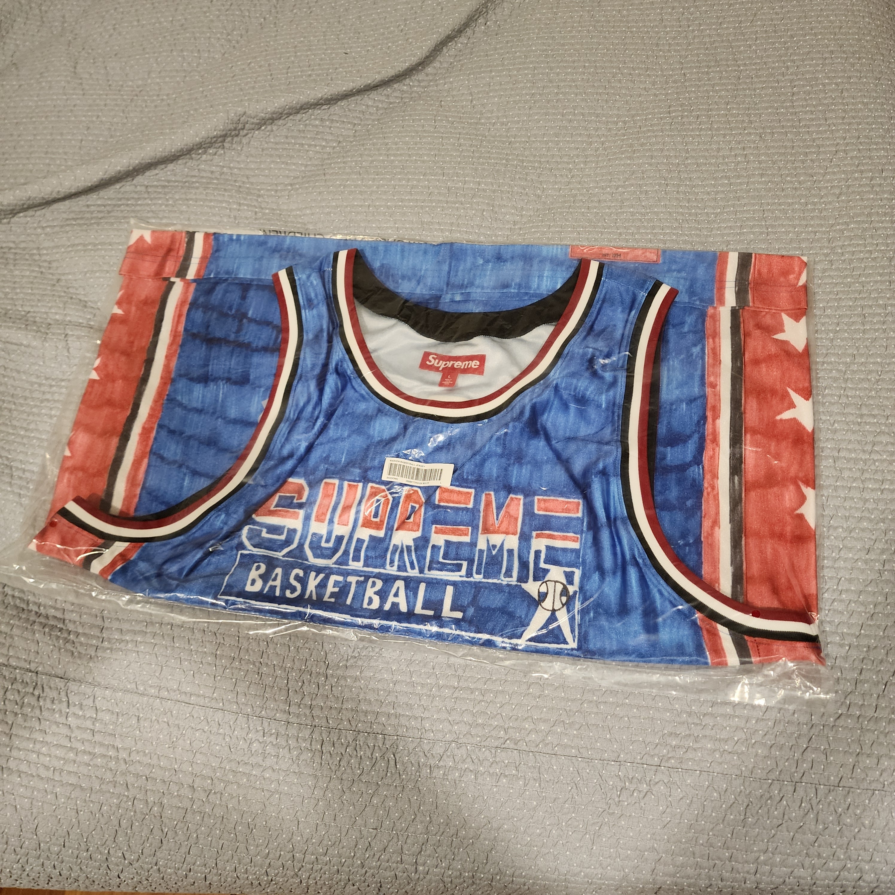 Supreme Marker Basketball Jersey Multicolor - 25SS 착용 스타일 - 3