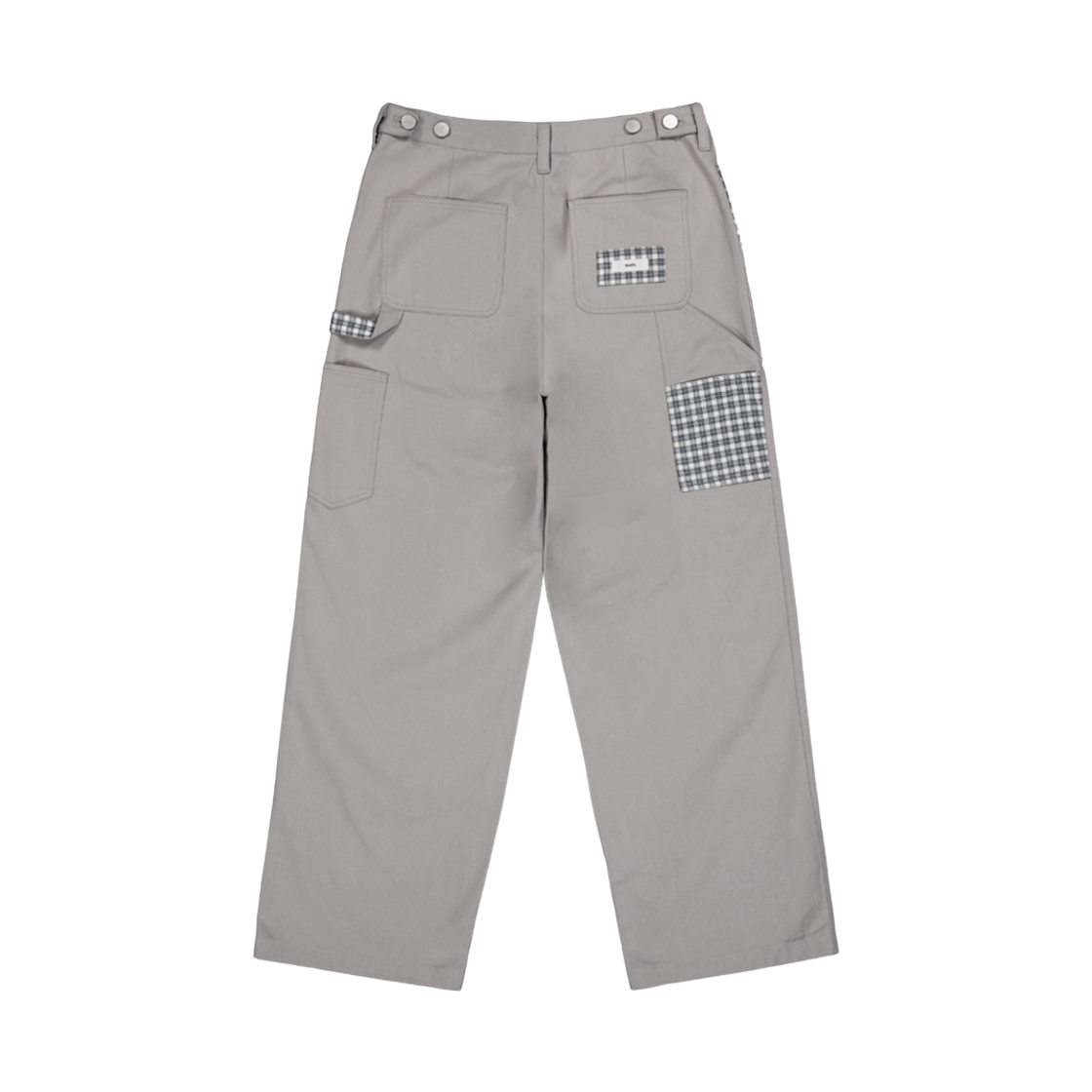 나츠 체크 포켓 카펜터 팬츠 베이지(Naats Check Pocket Carpenter Pants Beige) - 2