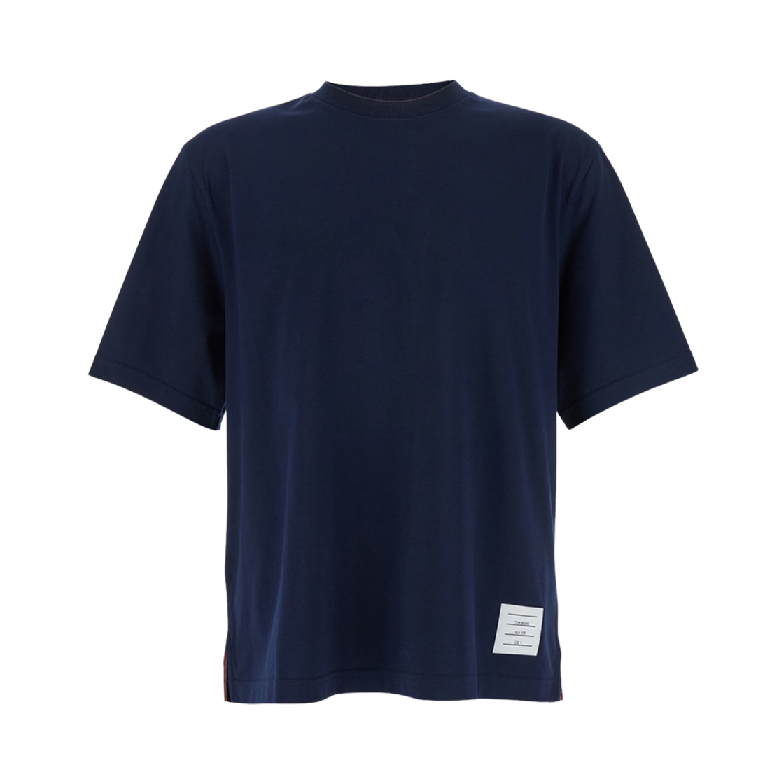 MJS288A-00042-415 Thom Browne Cotton T-Shirt Navy