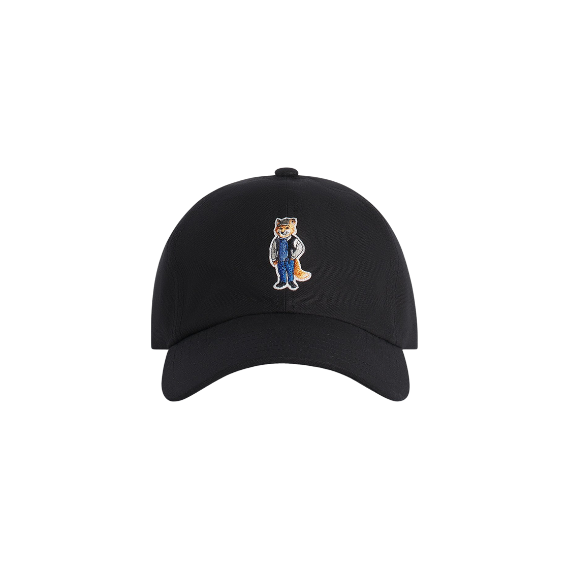 PM06101WB0026-P199 Maison Kitsune Dressed Fox Cap Black