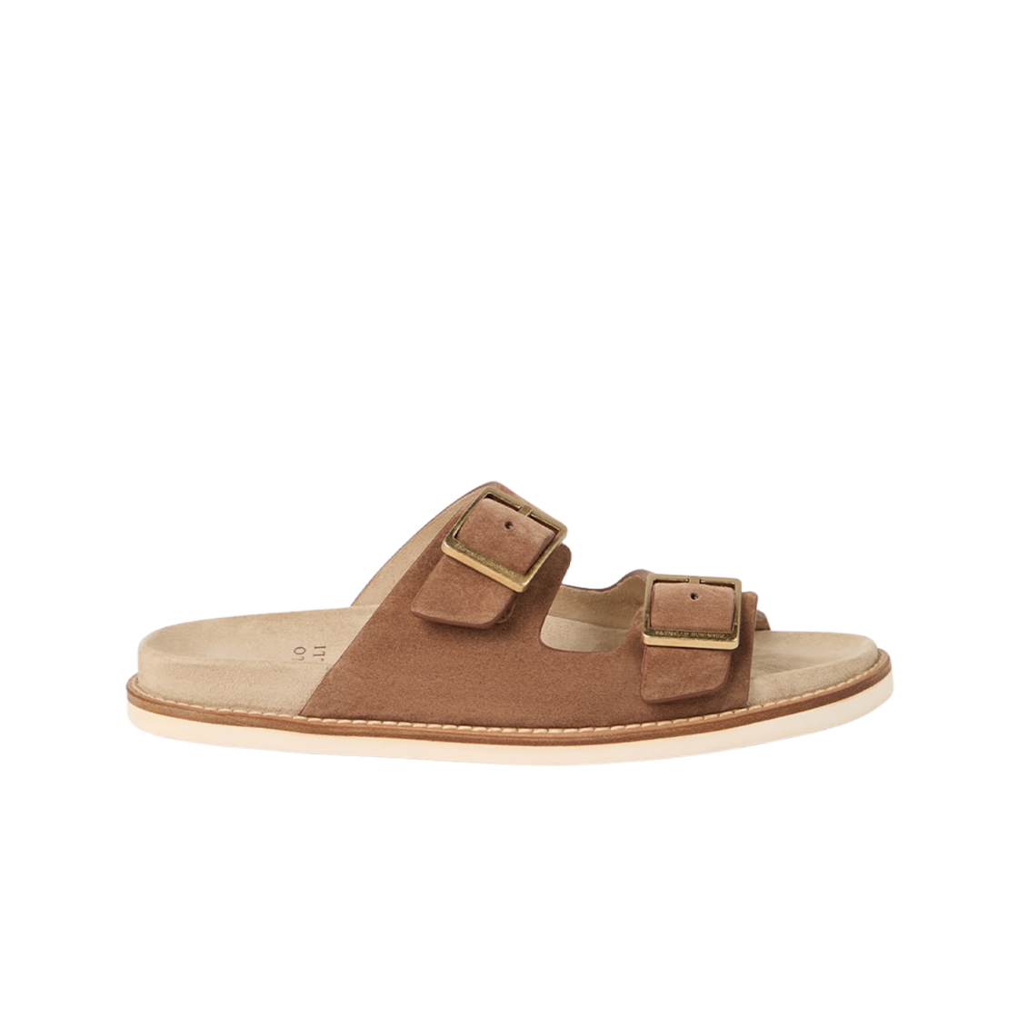 브루넬로 쿠치넬리 워시드 스웨이드 어반 슬라이드 헤이즐넛(Brunello Cucinelli Washed Suede Urban Slide Hazelnut)