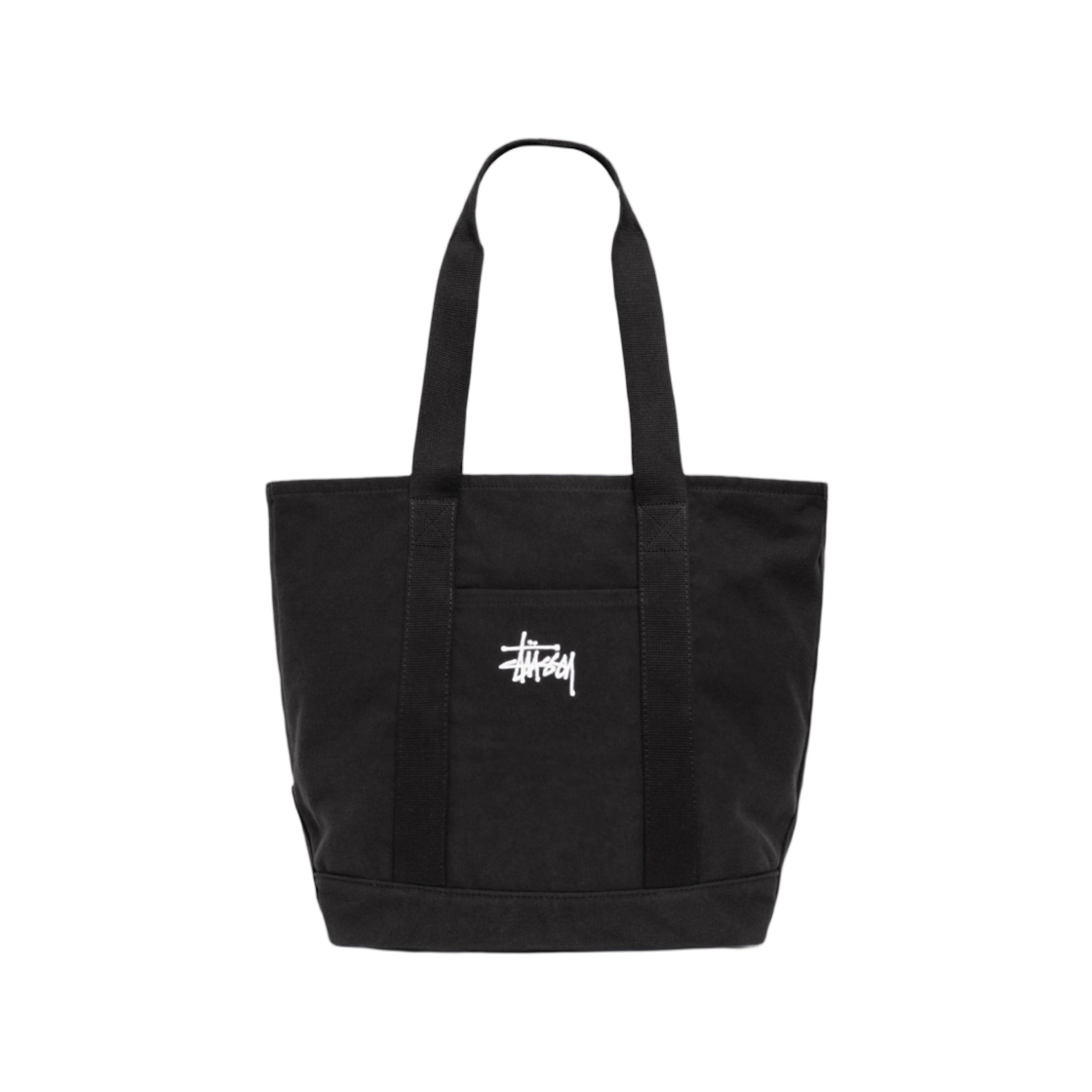 스투시 캔버스 마켓 토트백 블랙(Stussy Canvas Market Tote Black)
