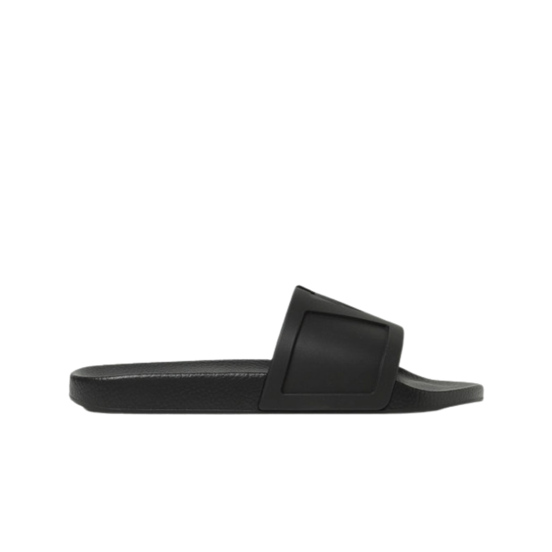 S0J93MYC0NO Valentino Rubber Slippers Black