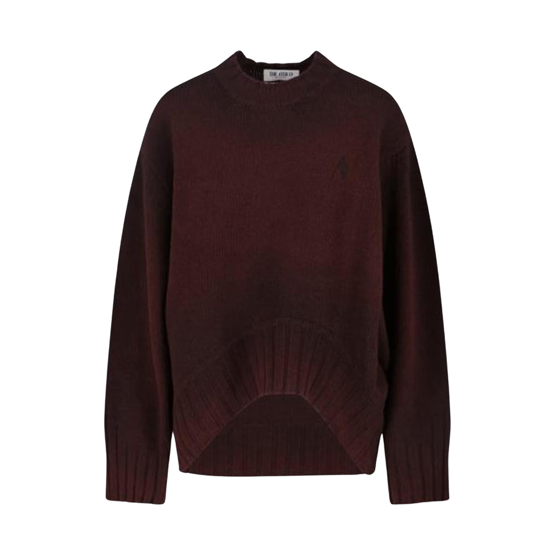 (W) 디 아티코 크루넥 니트 브라운((W) The Attico Crewneck Knit Brown) - 1