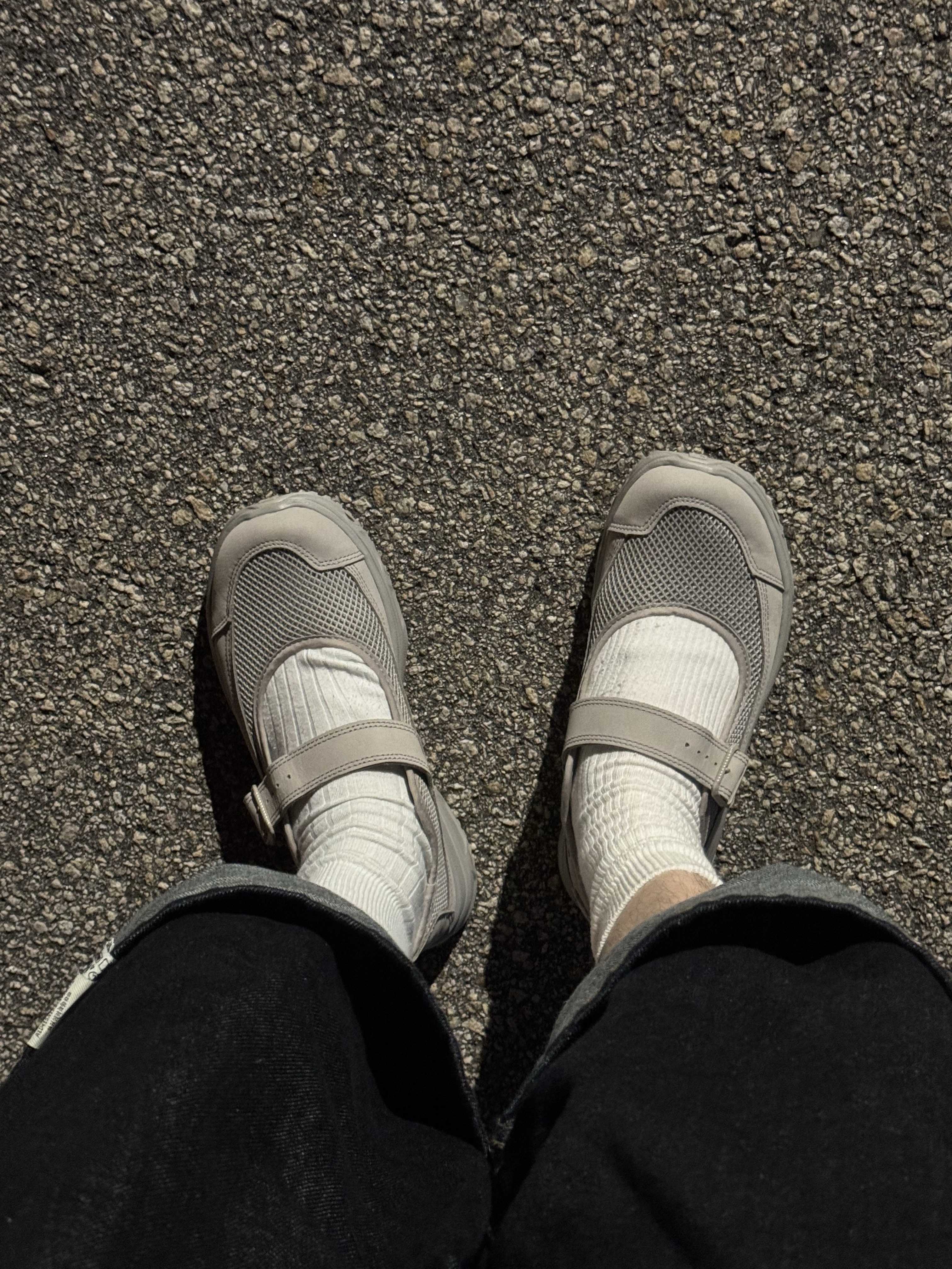 Salomon RX Marie Jeanne Ghost Gray 착용 스타일