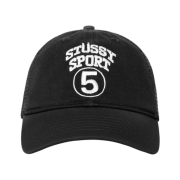 Stussy Low Profile Sport 5 Strapback Black