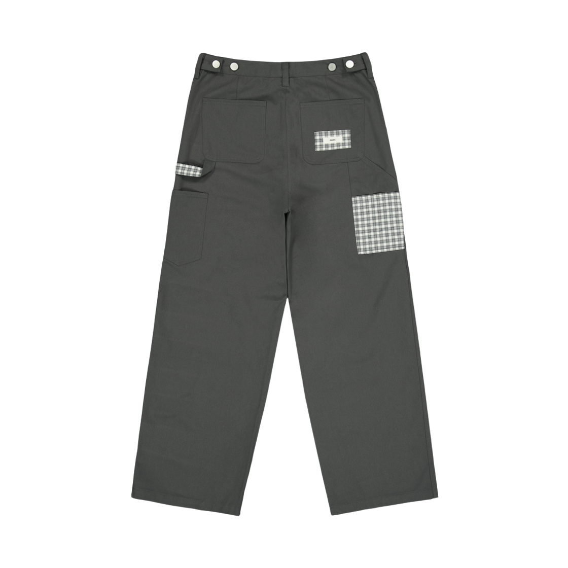 나츠 체크 포켓 카펜터 팬츠 카키(Naats Check Pocket Carpenter Pants Khaki) - 2