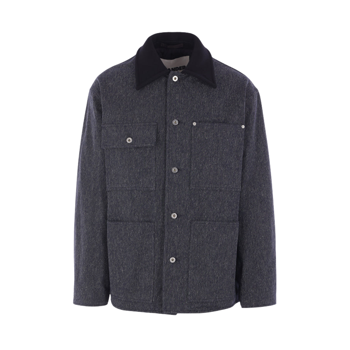 질 샌더 플레임 코튼 패딩 자켓 인디고(Jil Sander Flame Cotton Padded Jacket Indigo)