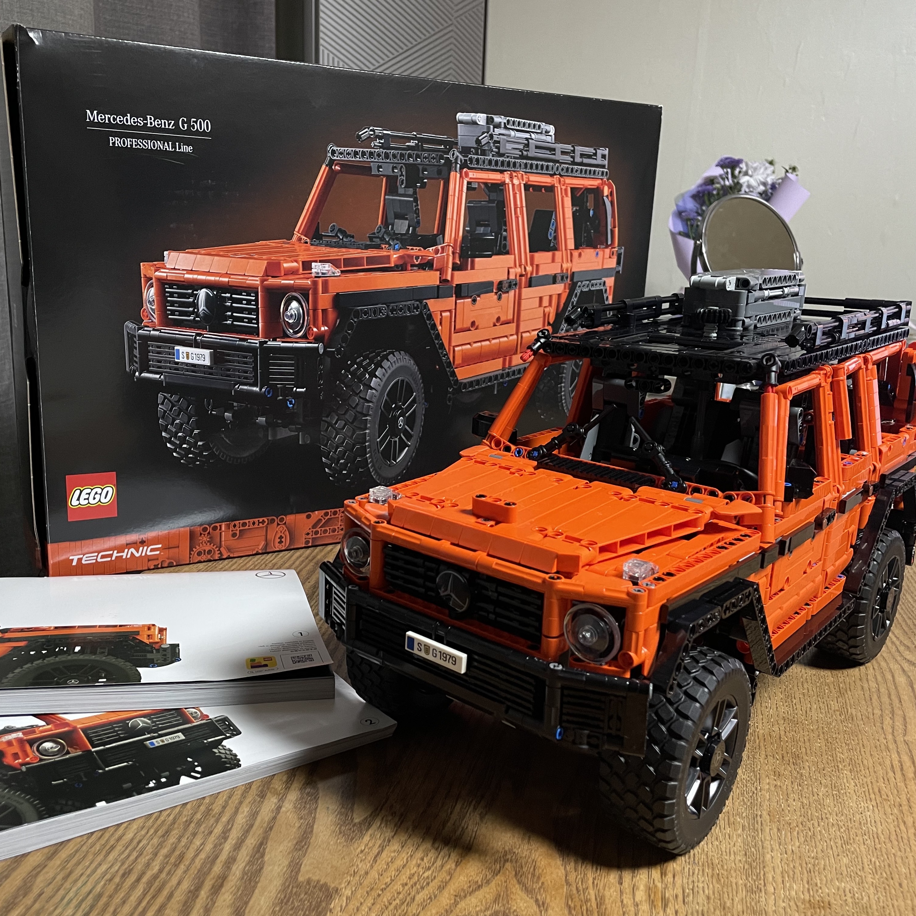Lego Mercedes-Benz G 500 Professional Line 착용 스타일