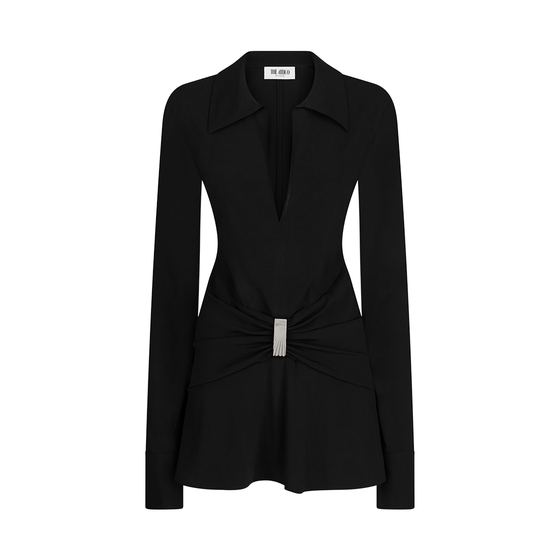 251WCA00449ACC001AA100 (W) The Attico Mini Dress Black