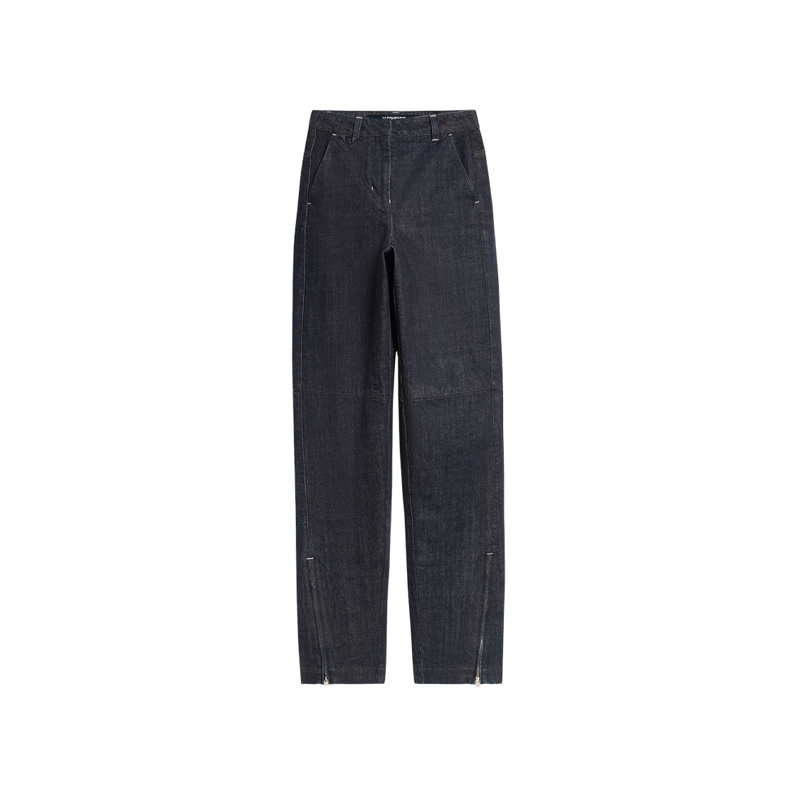251DE062-1782-390 (W) Jacquemus La Croisiere De Nimes Denim Cargo Pants Dark Navy