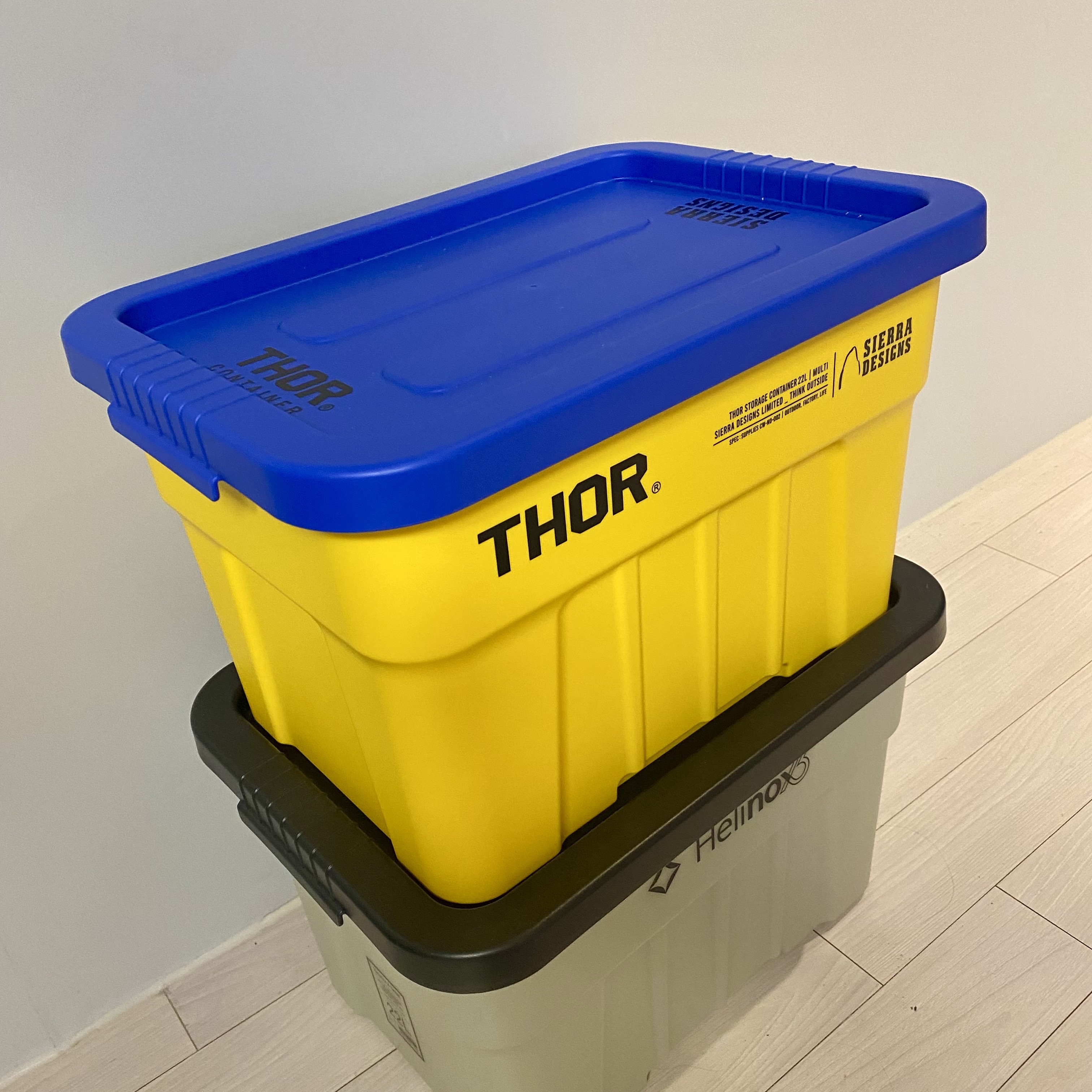 SIERRA DESIGNS X THOR STORAGE BOX 22L Multi 착용 스타일